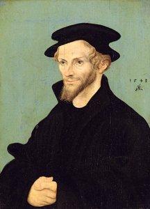Portret van Philipp Melanchthon (1479-1560), 1543